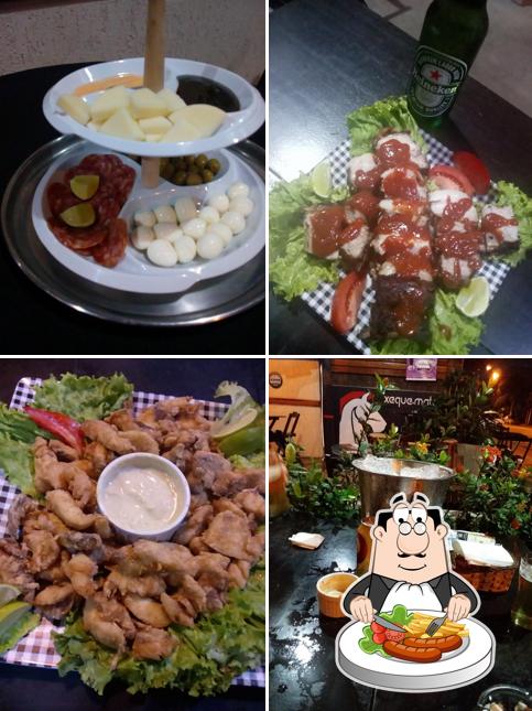 Comida em Xeque-Mate Bar