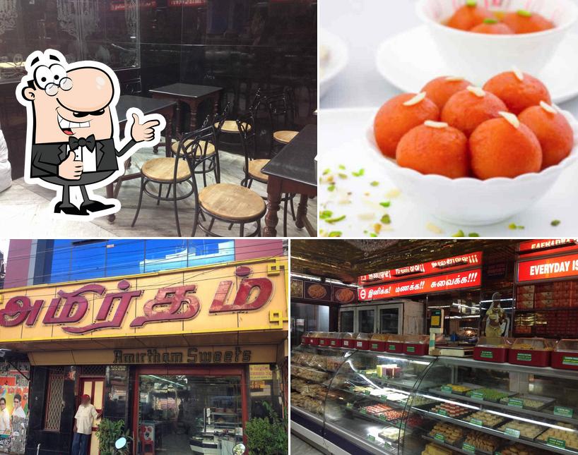 See the pic of Amirtham Sweets
