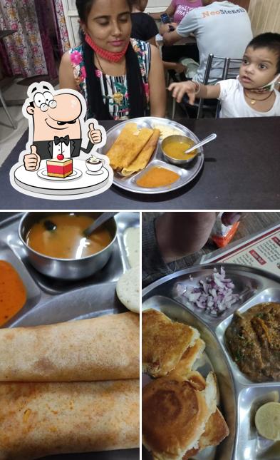 Anna Dosa offers a selection of sweet dishes