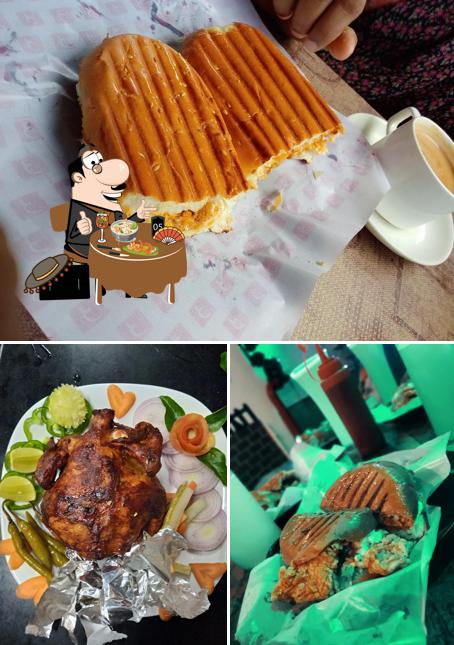 Food at Freshings Cafe