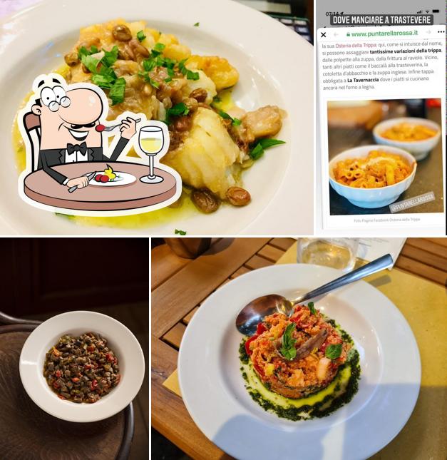 Platti al L'Osteria della Trippa