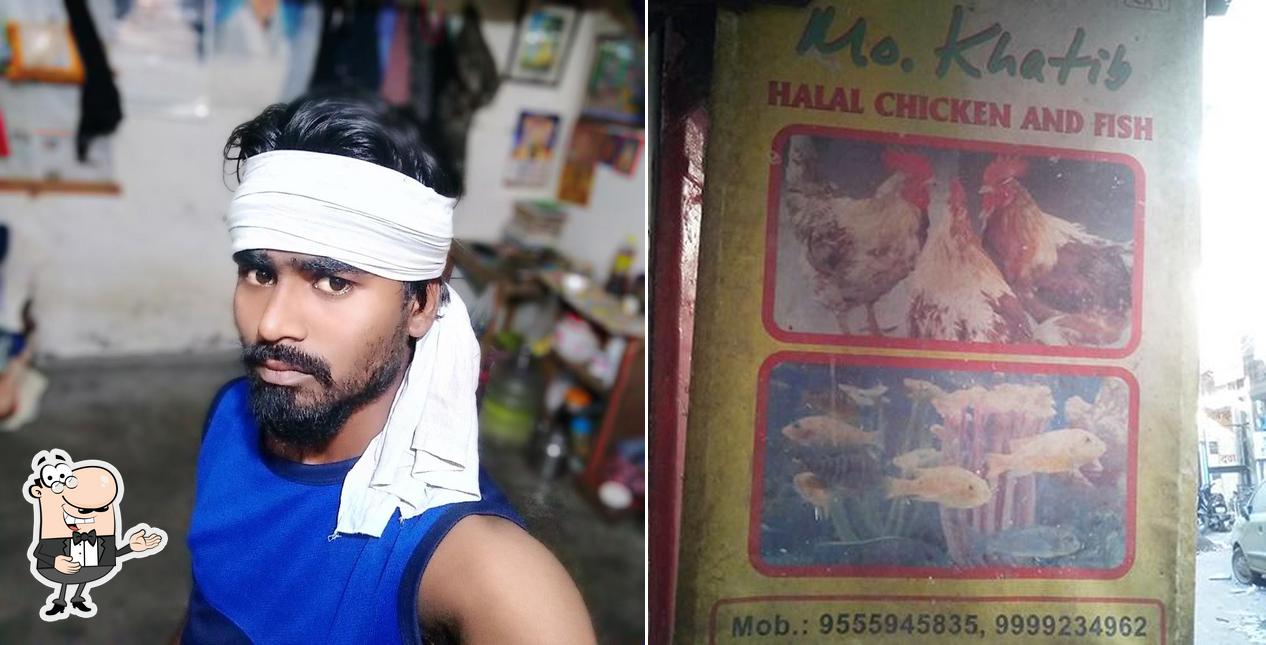 Here's a pic of Md. Khatib Halal chicken & Fish