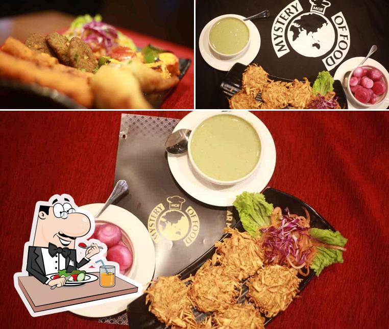 Food at Mystery of Food Restaurant and Bar