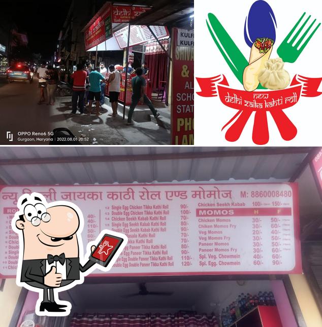 Look at the pic of Delhi Zaika Kathi Rolls Momos
