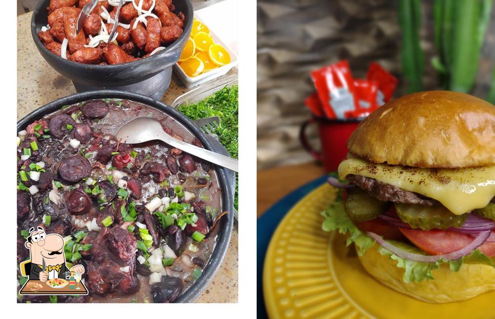Platos en Open Burguer