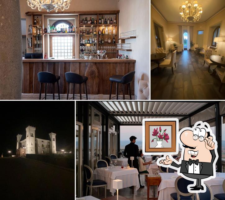 Dai un'occhiata agli interni di Ristorante Castello Bonaria - Ristorante a Campiglia Marittima