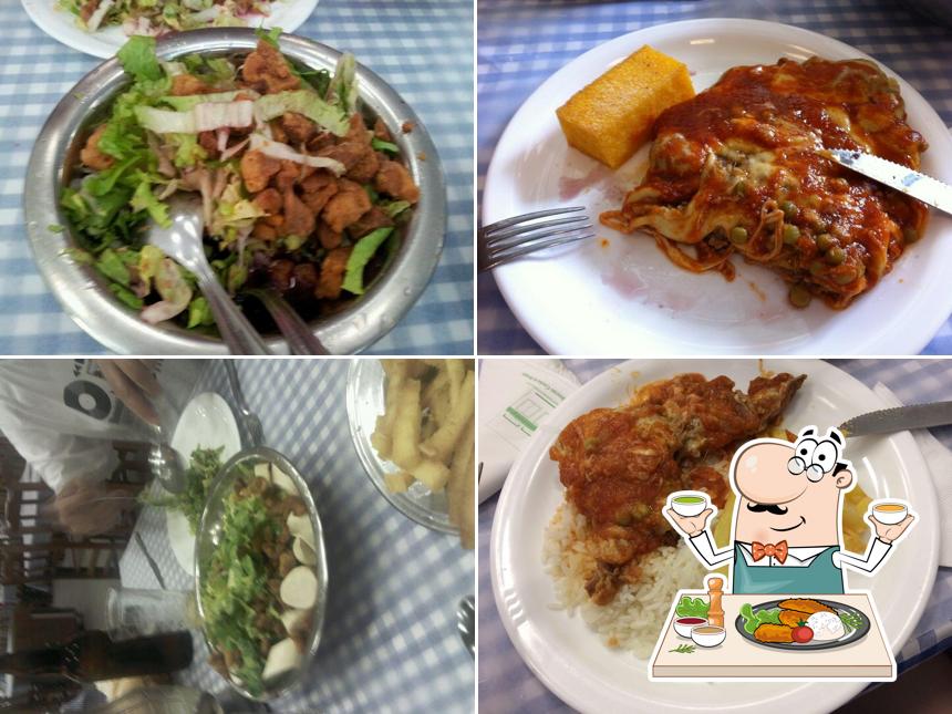 Platos en Rosa's Churrascaria