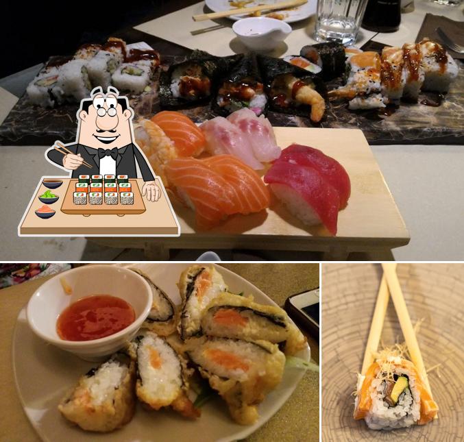 Prenditi le varie opzioni di sushi