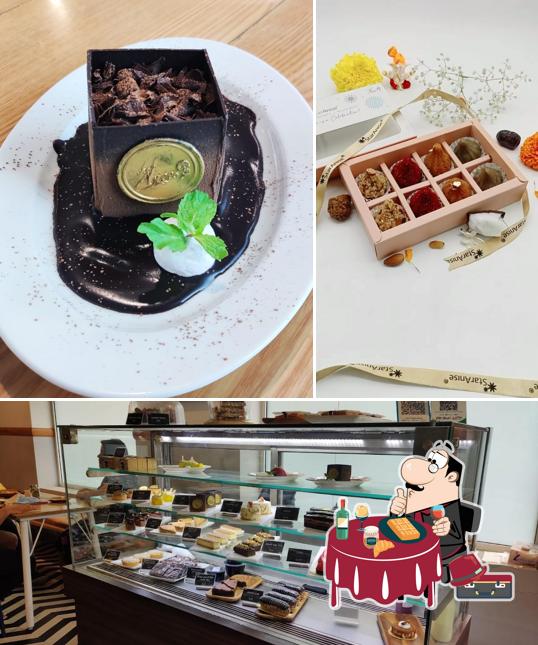 Waffles at Star Anise Patisserie