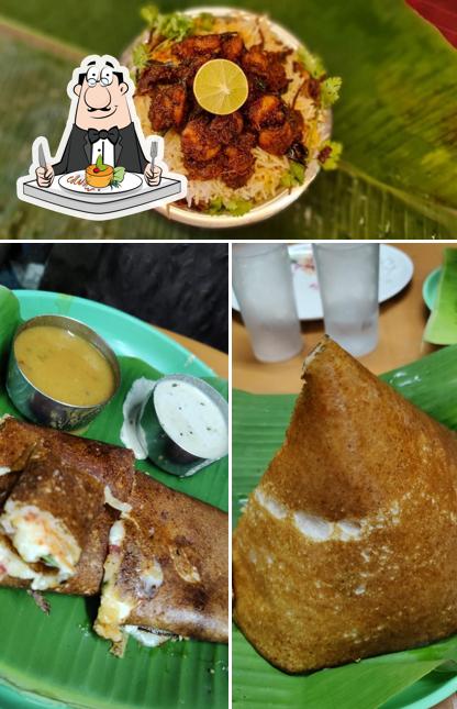 Food at Tiffin box