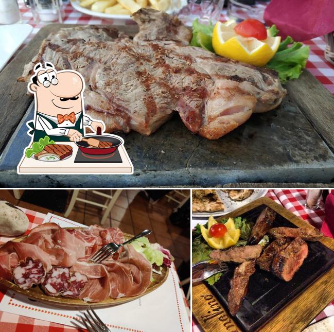 C'è un'ampia selezione di piatti per gli amanti della carne