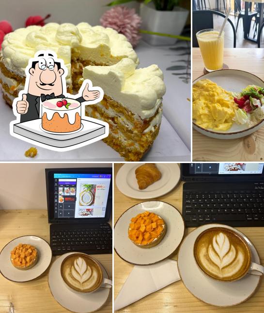 Carrot cake at Woo Cafe & Cake Shop