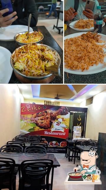Fried rice at hotel zaika Khamgaon Biryani Center