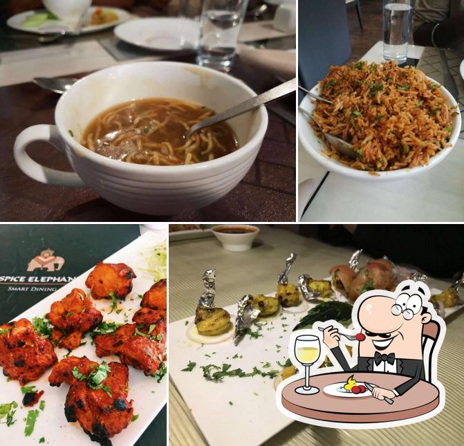 Food at Spice Elephant