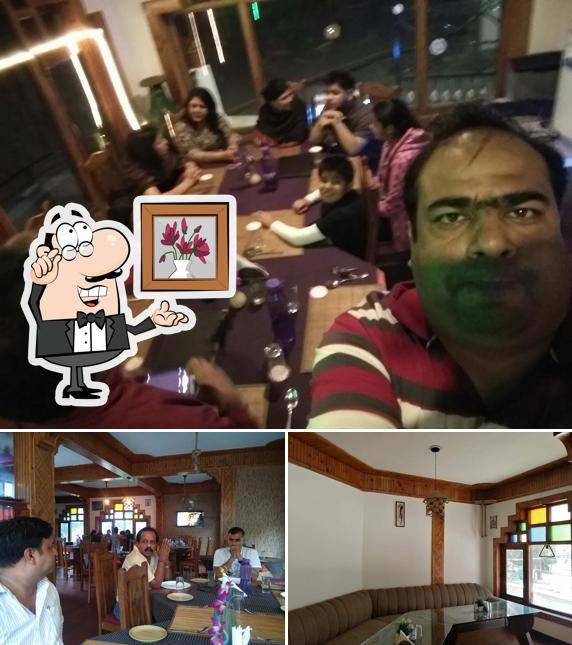 The interior of Tarang Hotel & Restaurant