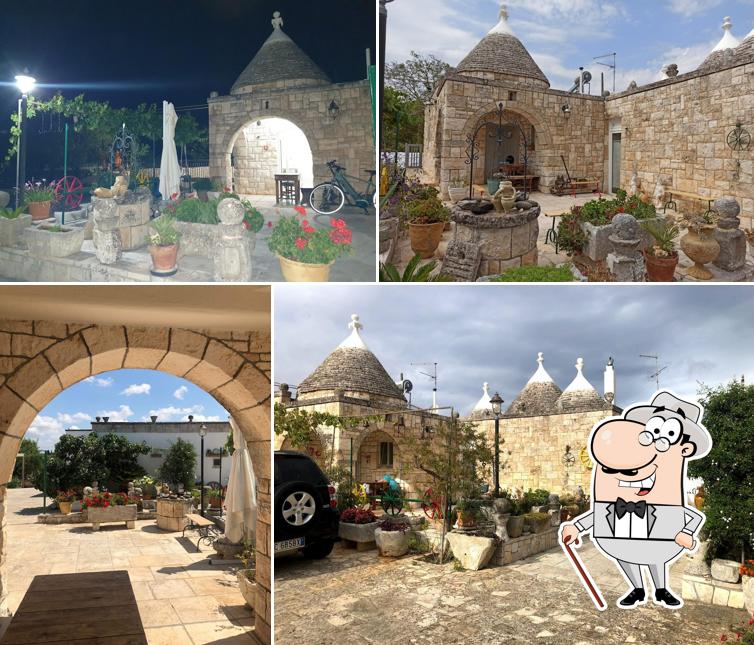 Gli esterni di Trattoria delle Ruote