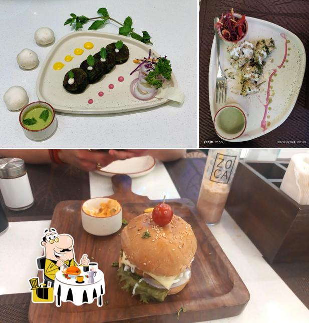 Food at ZOCA Diner