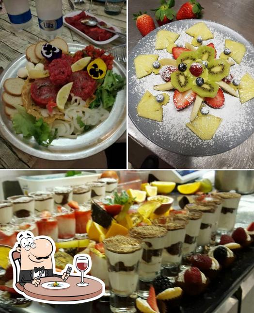 Cibo al Trattoria La Fornace