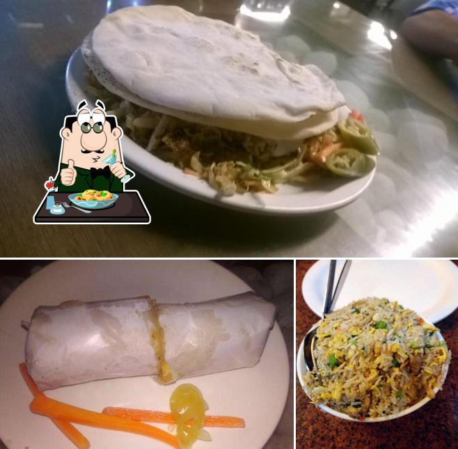 Food at Chicken Tikka Halal Restaurant