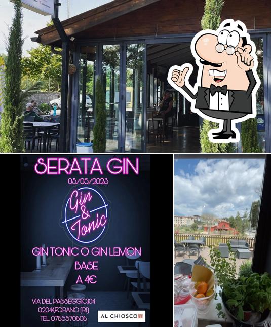 Gli interni di Bar Al Chiosco Forano