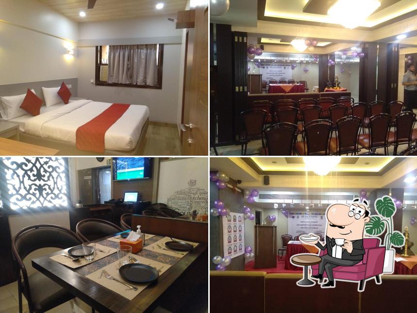 The interior of Sagar Kitchen, Banquet and Bar