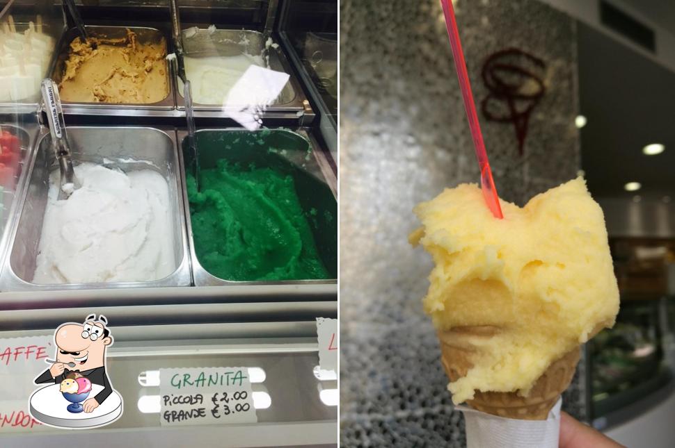 B. ICE serve un'ampia gamma di dessert