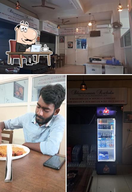 The interior of BHIMAVARAM RUCHULU