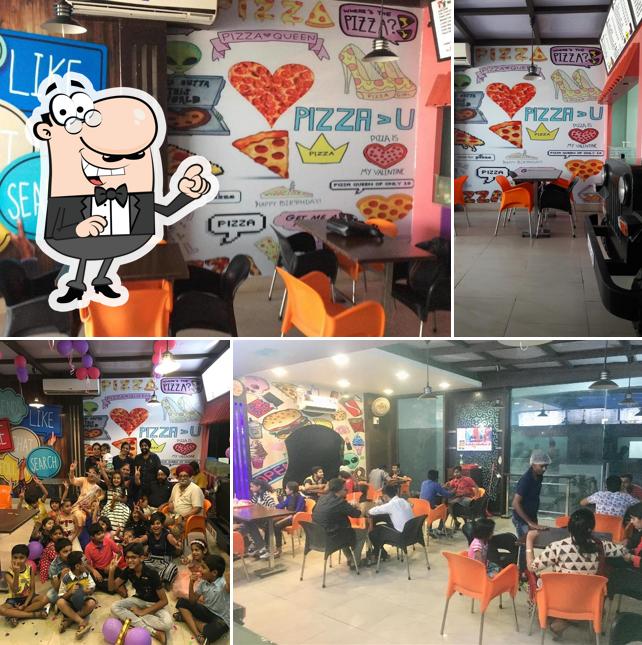 The interior of Big Bite Fast Food Restaurant