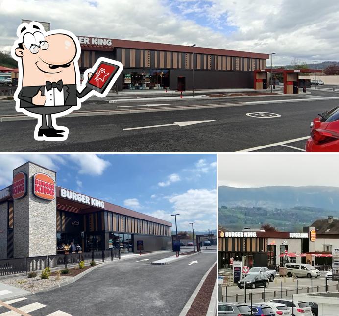 L'extérieur de Burger King