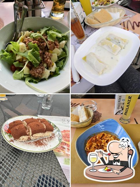 Platti al Ristorante Café de la Gare