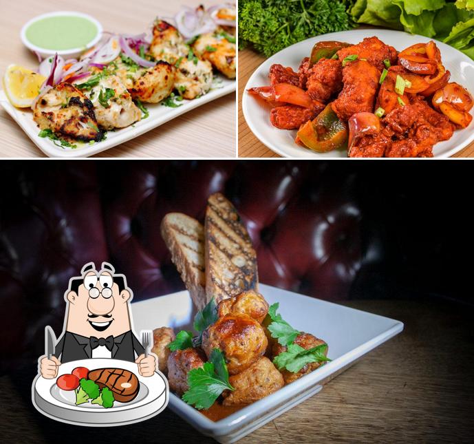 City Jail Lounge and Bar serves meat meals