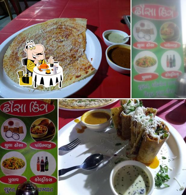 Meals at Dosa King-The Evening Point & Havmor Ice Cream
