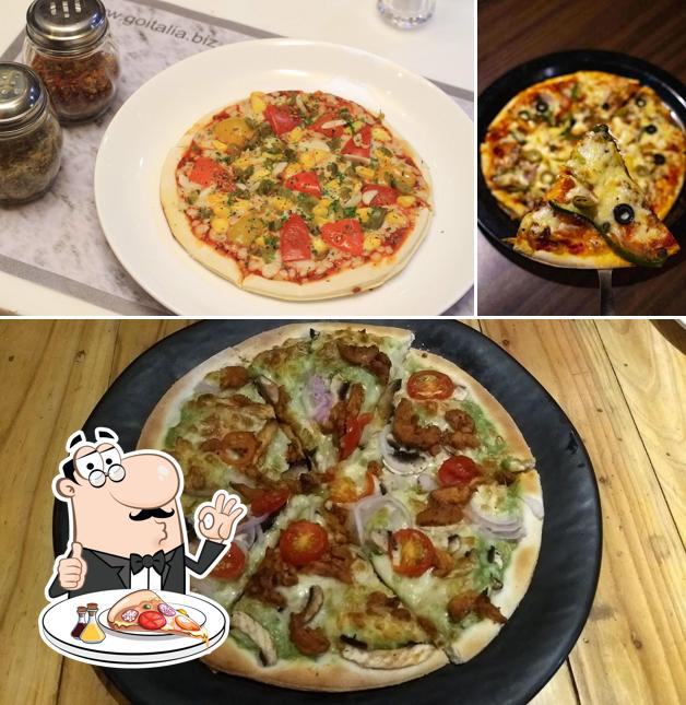 Get pizza at Go Italia
