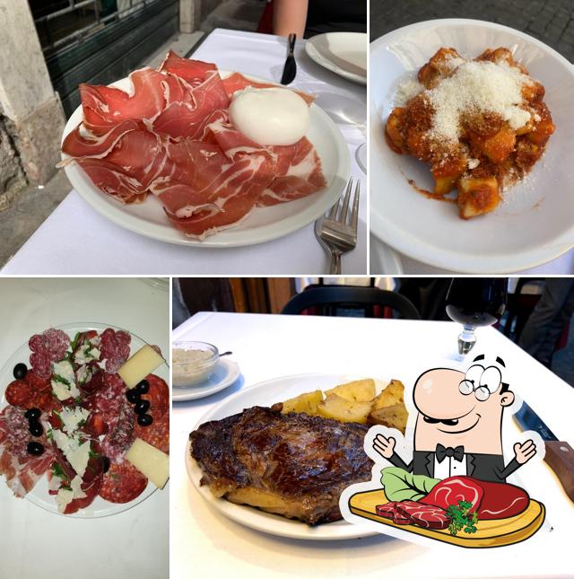 Hostaria Farnese serve piatti di carne