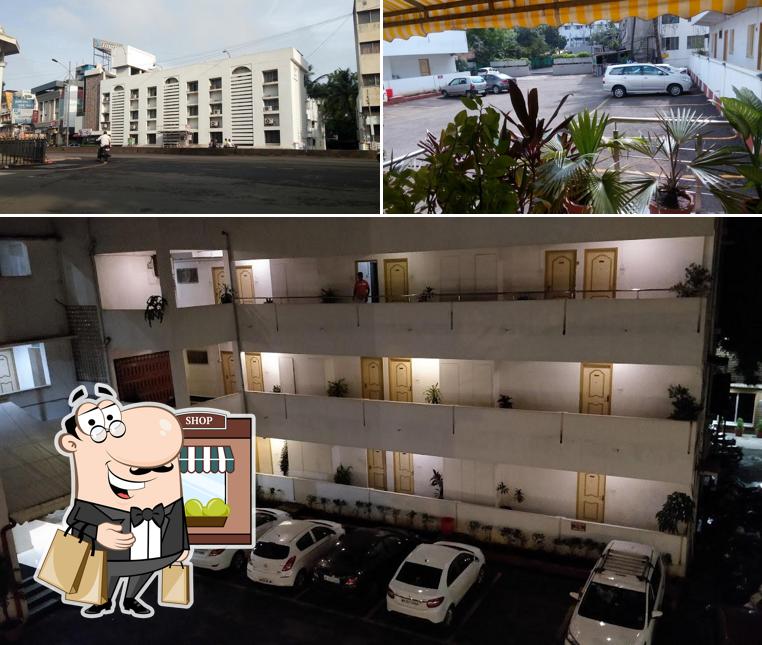 The exterior is an important feature of Hotel Tourist