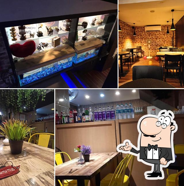 Take a seat at one of the tables at Pokket cafe College Road