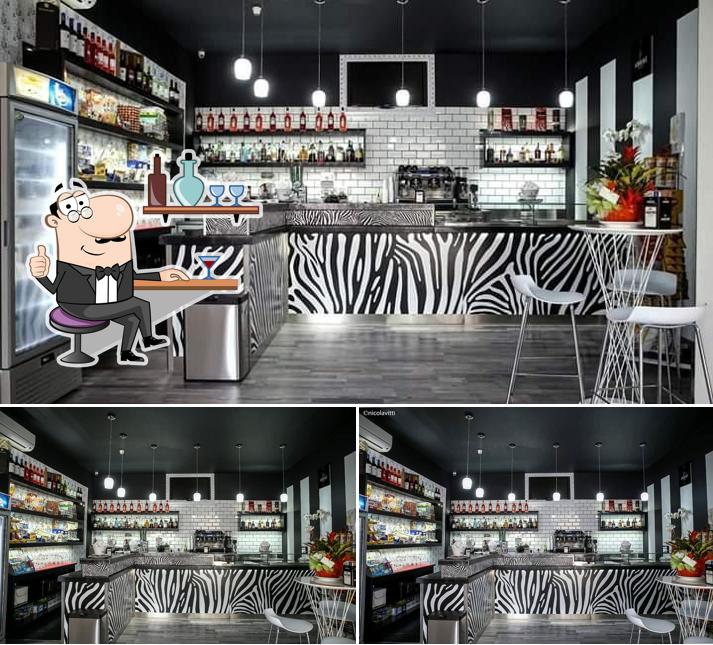 Gli interni di Bar Ross cafè