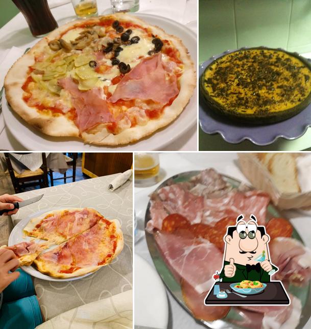 Cibo al Pizzeria La diga