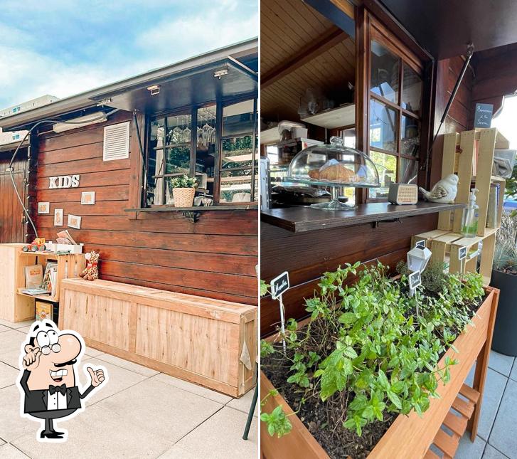 Gli interni di La Serra Sucré Salé