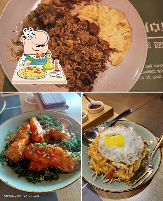 Food at Mings Wok