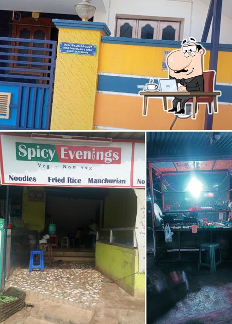 The interior of Spicy Evenings