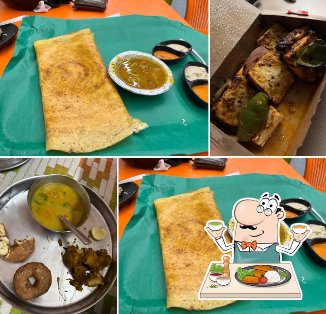 Food at Tandoorium, Dosaholic, chinalogy