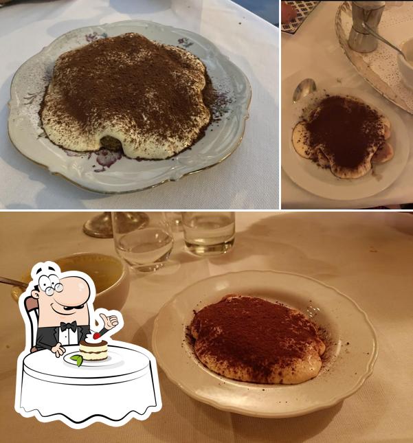 Tiramisù al Trattoria della Barchetta dal 1924