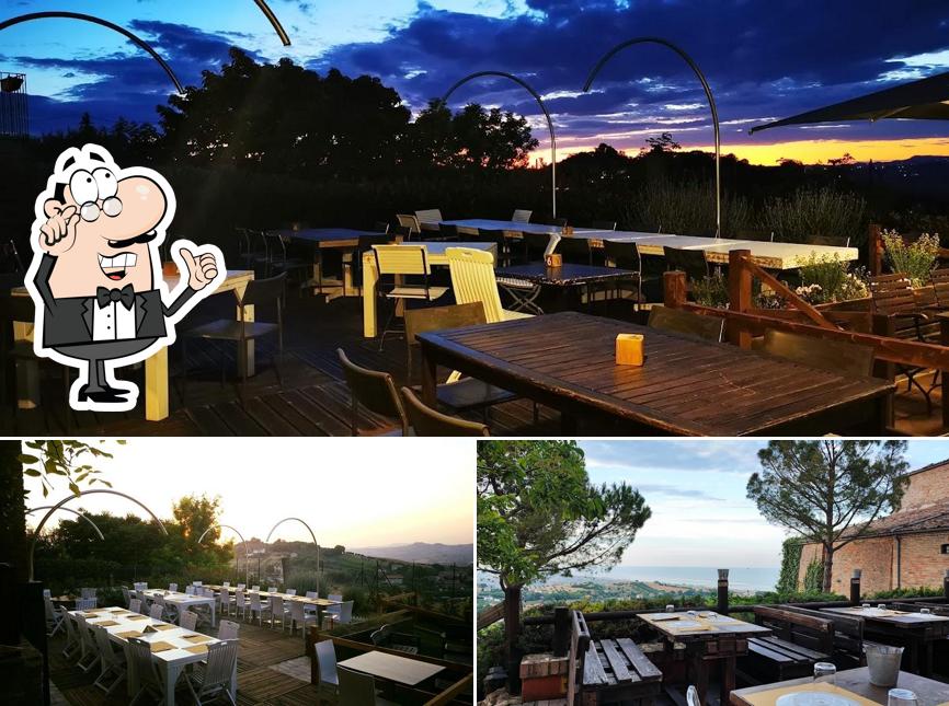 Gli interni di Ristorante Mobbast