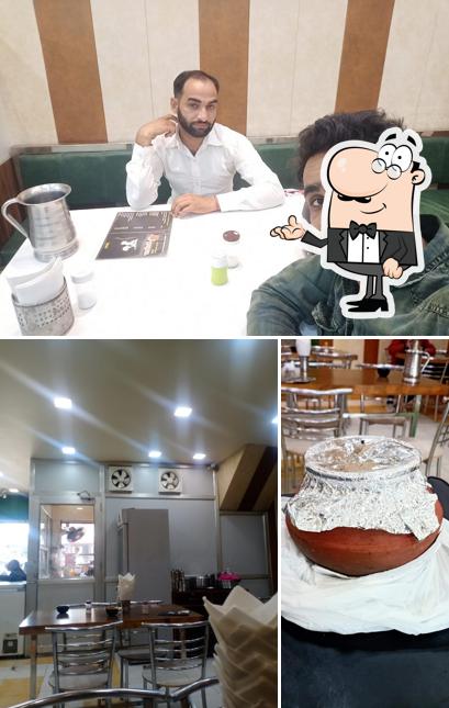 The interior of Satkar Dhaba