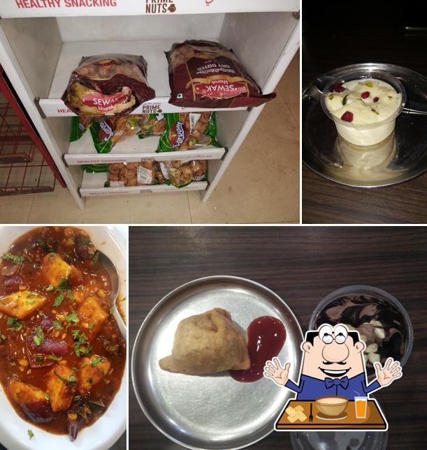 Clam chowder at Upasana Food Emporium