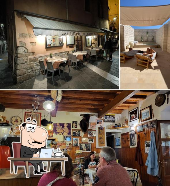 Siediti a un tavolo di Casa Fernandez