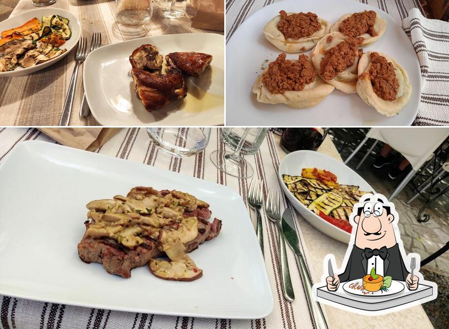 Platti al Ristorante Trattoria Osenna