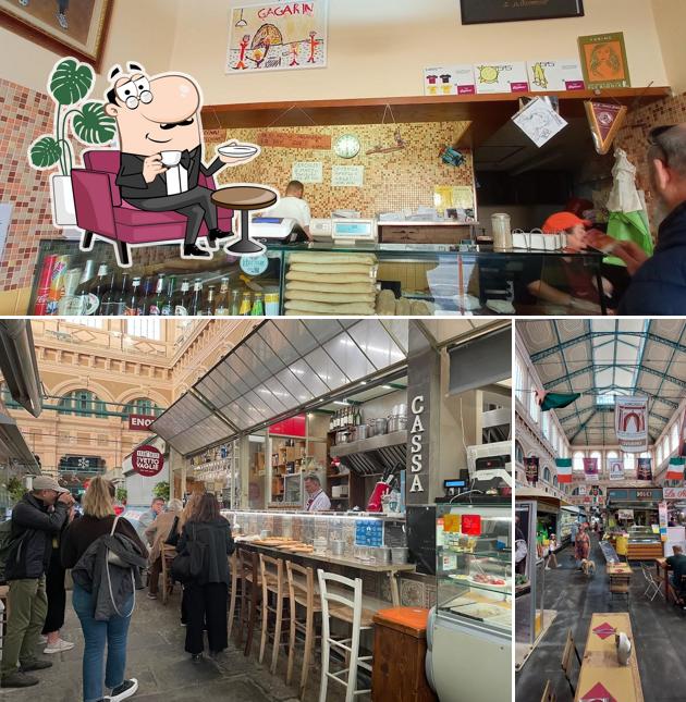 Gli interni di Alle vettovaglie Gli interni di Alle vettovaglie