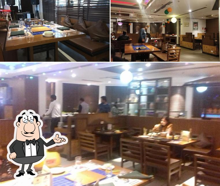Check out how Barbeque Nation looks inside